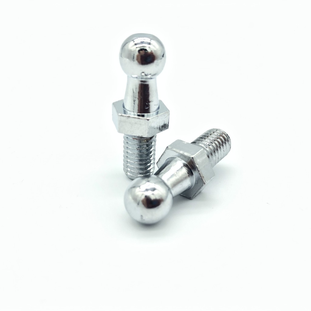 2Pcs 10mm M8 M6 Universal Rear Boot Front Gas Strut End Fitting