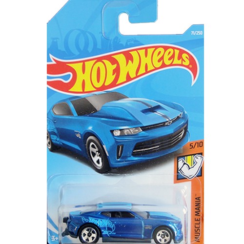 hot wheels 18 camaro ss blue