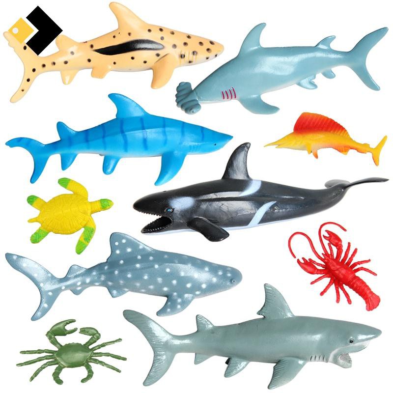 plastic shark toys