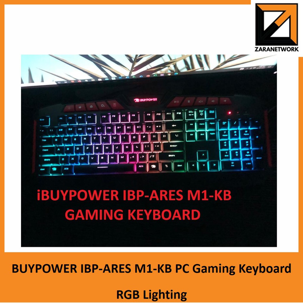 IBUYPOWER IBPARES M1KB PC Gaming keyboard RGB Lighting Shopee Malaysia