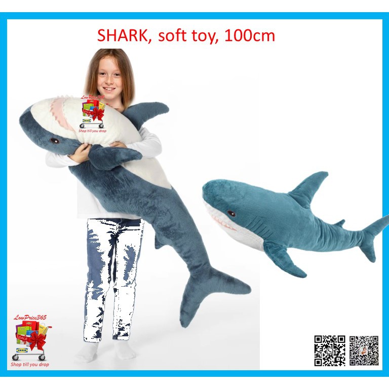 IKEA BLAHAJ Soft Toy, Shark (Pack Of 3, 39 ¼ ) | Ubicaciondepersonas ...