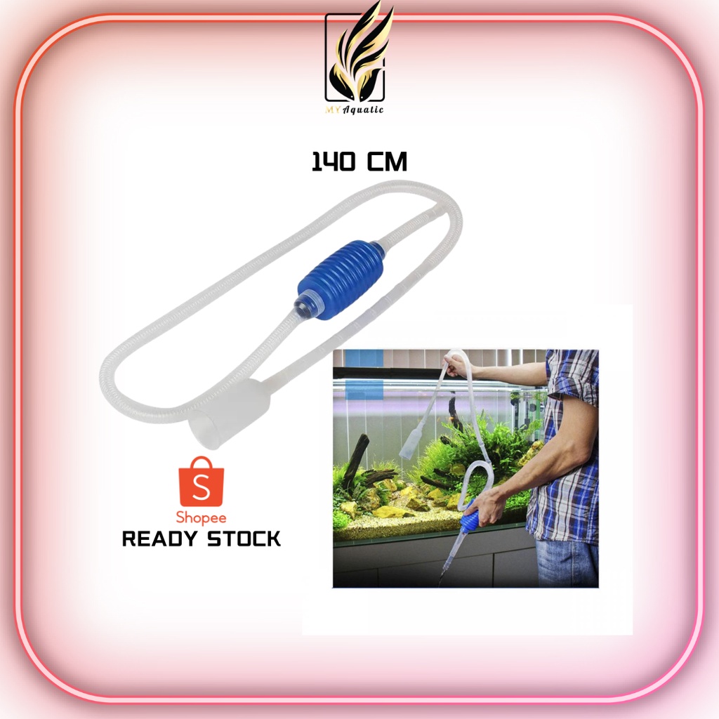 MYAquatic Aquarium Water Changer Vacuum Water Change Gravel Cleaner