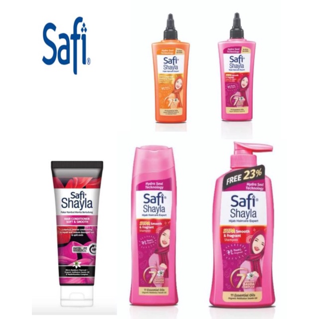 Safi Shayla Shampoo Supa 320ml , 640ml| Leave On Cream | Hair Conditioner |  Shayla Hair Set | Hadiah | Shopee Malaysia