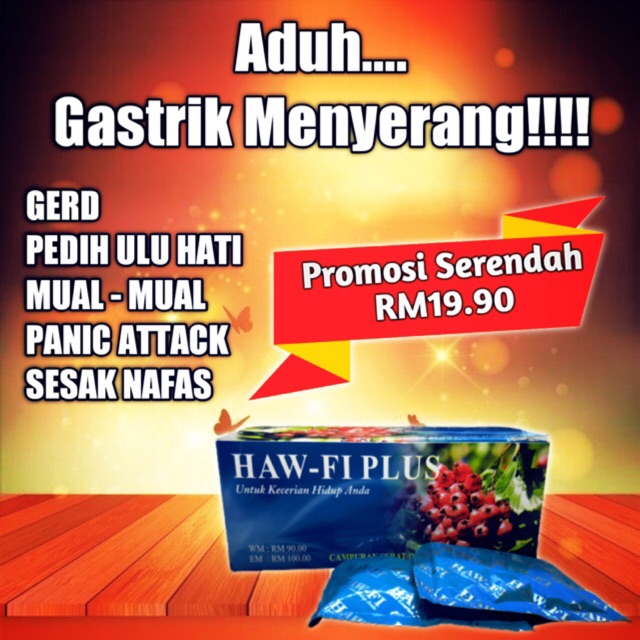 Ubat Gastrik Sakit Perut ,Sembelit,Gerd,Pedih Ulu Hati 