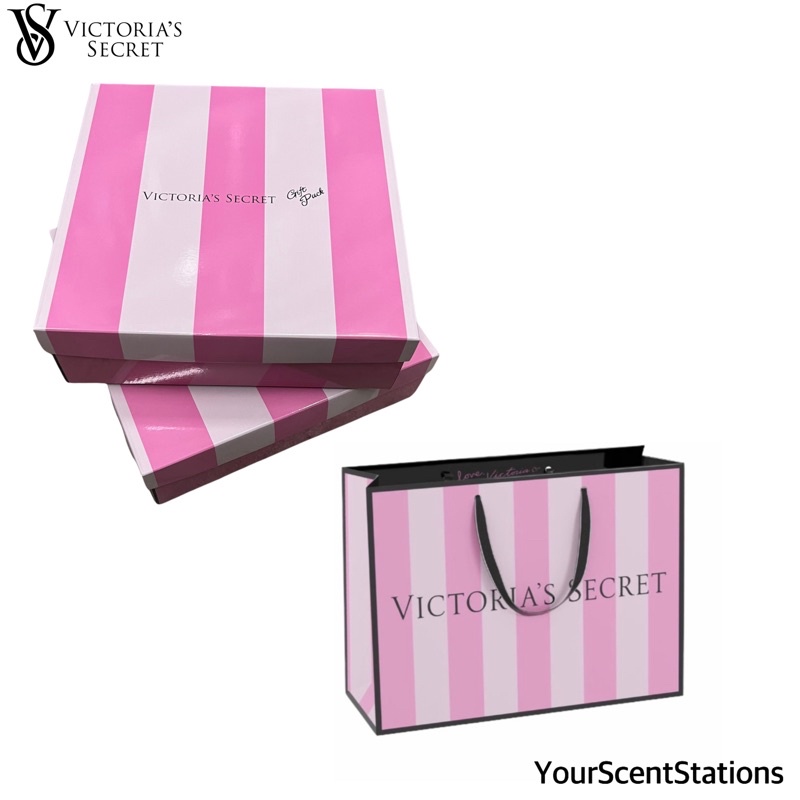 [Original] ️Victoria’s Secret ️ Gift Box for 4Pcs & Vs Paperbag ...