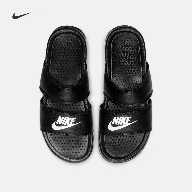 nike benassi duo slides mens