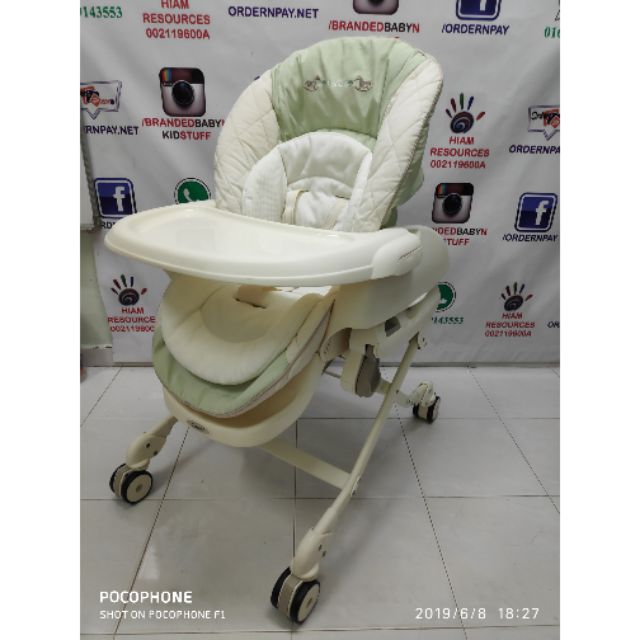 combi dreamy high chair