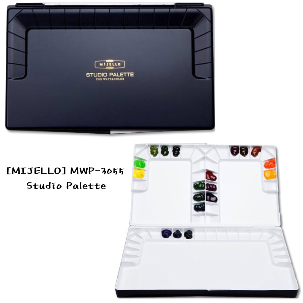 [Mijello] MWP-3055 Studio Bulletproof Glass Palette / Made in korea