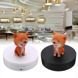 High Power Electric Rotating Jewelry Display Stand Base Jewelry Organizer Turntable Jewellery Packaging Display Jewelry