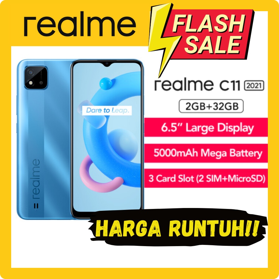 [HARGA RUNTUH] Realme C11 2021 Smartphone (2GB RAM + 32GB ROM/5000mAh ...