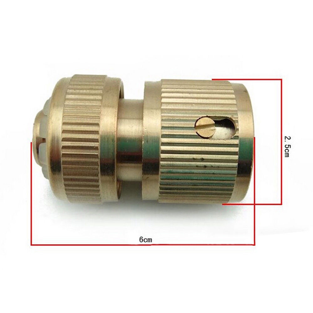 Dot 1/2 Female Water Stop Quick Garden Hose Pipe Connector Fittings