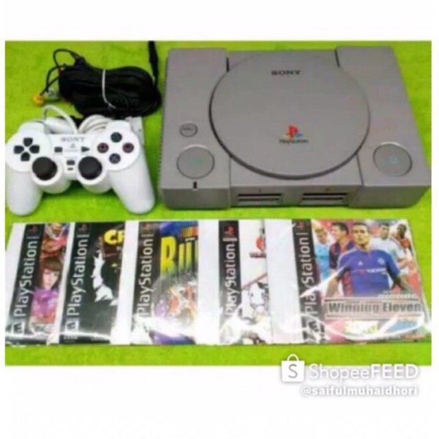 front suck decorate Sony PlayStation 1 ps 1 ps one ps1 psx ps x fat / slim Ready To Play |  Shopee Malaysia