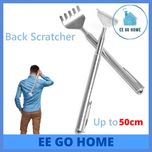 Extendable Stainless Steel Back Scratcher Retractable Backscratcher Back Itching Scratcher Claw Itch Aid Scratch Tool