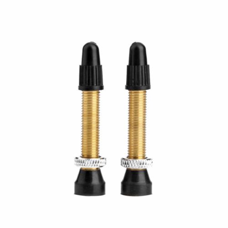 Tubeless Valve Stem Presta Valve Stem Core Copper Presta Universal with Aluminum Bike Bicycle Road Racing Valve Cap Dust Covers and Removal Tool 40mm 2 Pack