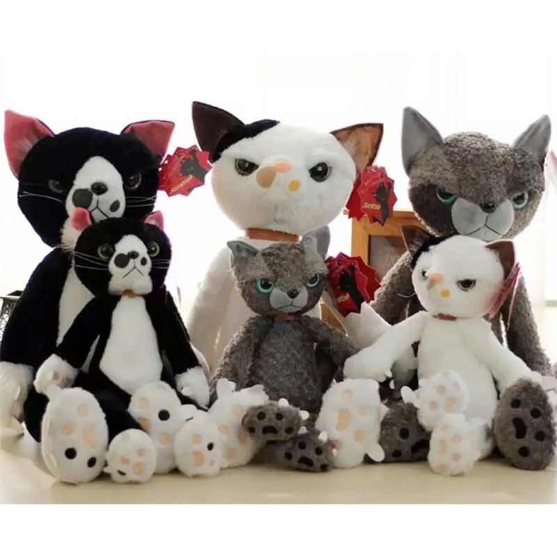 scratch cat plush