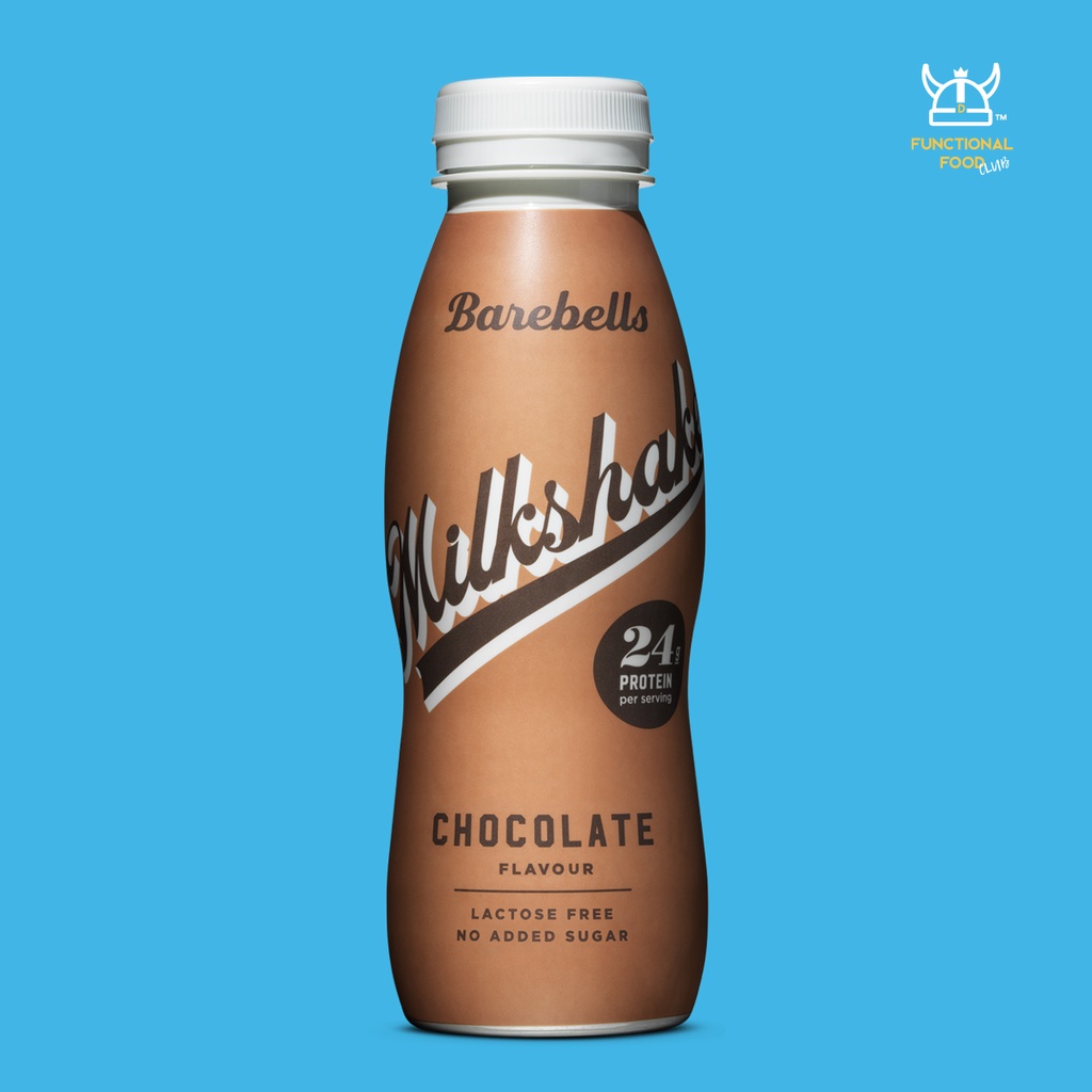 SWEDEN Protein Shake Barebells Lactose Free & No Added Sugar Milkshake Chocolate (1 Btl
