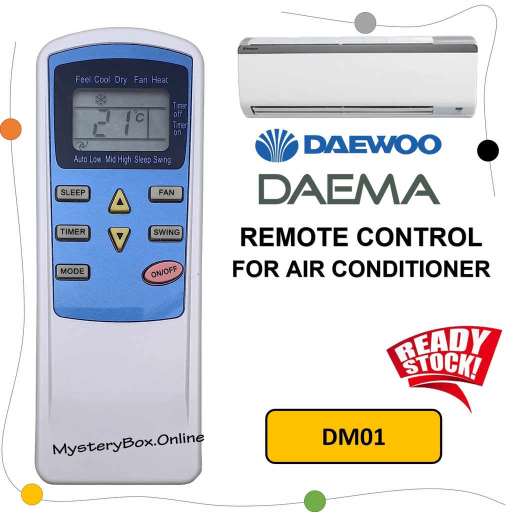 Daema Daewoo Replacement Daema Daewoo Remote Control FOR Air Cond