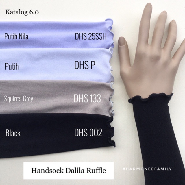 Handsock dalila single ruffle FREE POUCH BAG ❤️