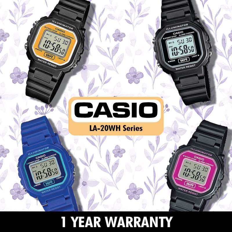 100 Authentic Casio Women Watch La whseries La wh 1a La wh 2a La wh 4a Watch Includes 1 Year Warranty Shopee Malaysia