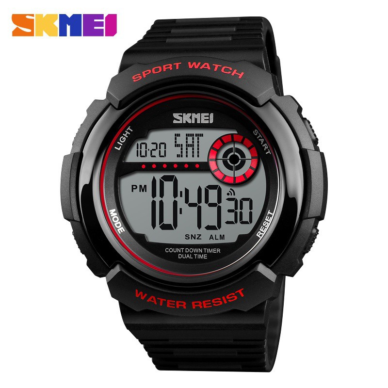 skmei dual time el luminous