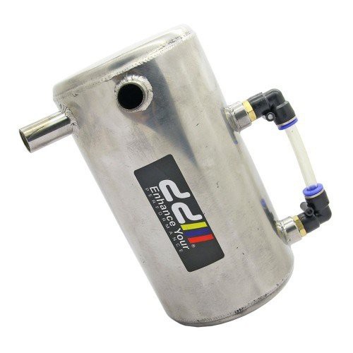 Stainless Steel Oil Catch Can Tank Fit Mitsubishi Triton L200 15++ 2.5L