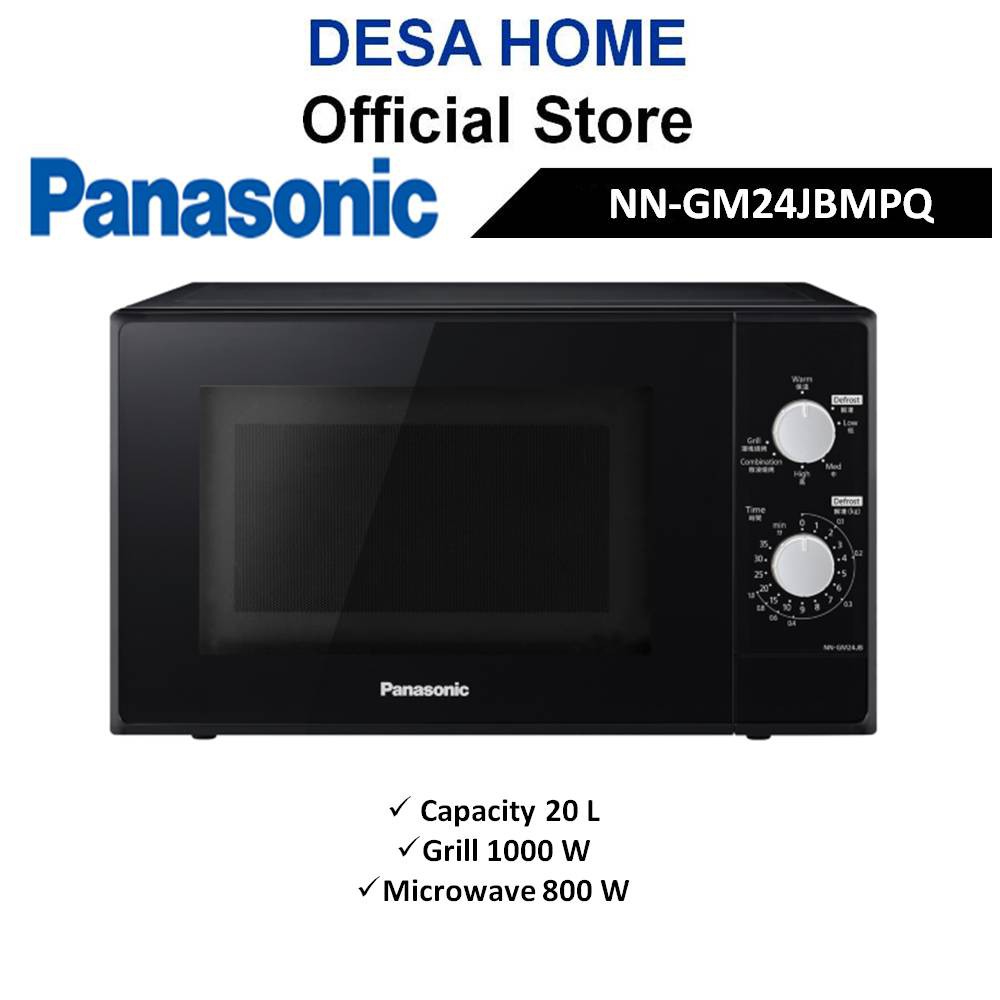 Panasonic Grill Combination Microwave Ovenn (20L) NNGM24JBMPQ