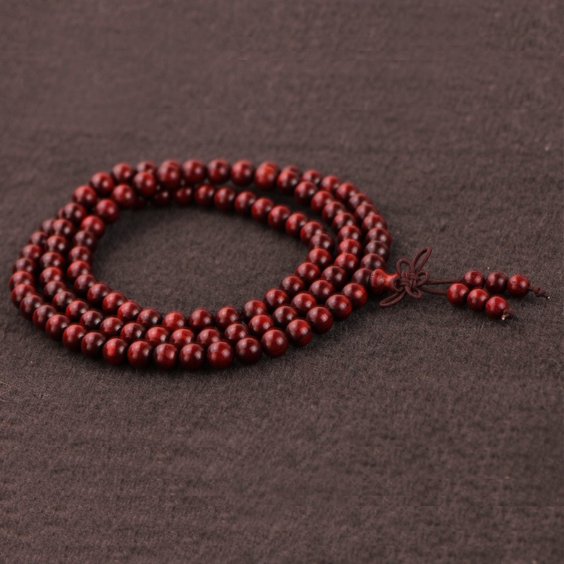 Charm Agate Beads Bracelet Prayer chain CHICKEN BLOOD