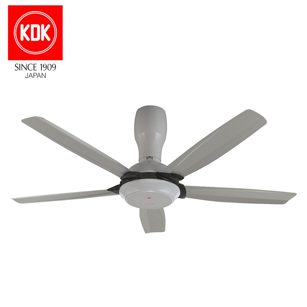  KDK REMOTE CEILING FAN K14Y5 GREY 5 BLADE 56 Shopee 