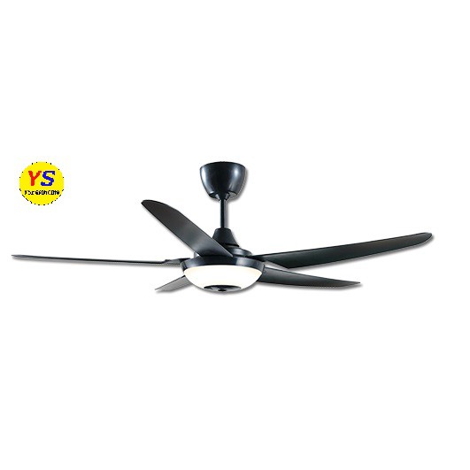 2 Units Deka V5 56 5 Blades Ceiling Fan With Led Light 3 Colour Light 4 Speed