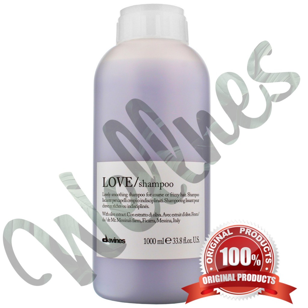 Authentic Davines Essential Haircare Love Smooth Shampoo Shopee