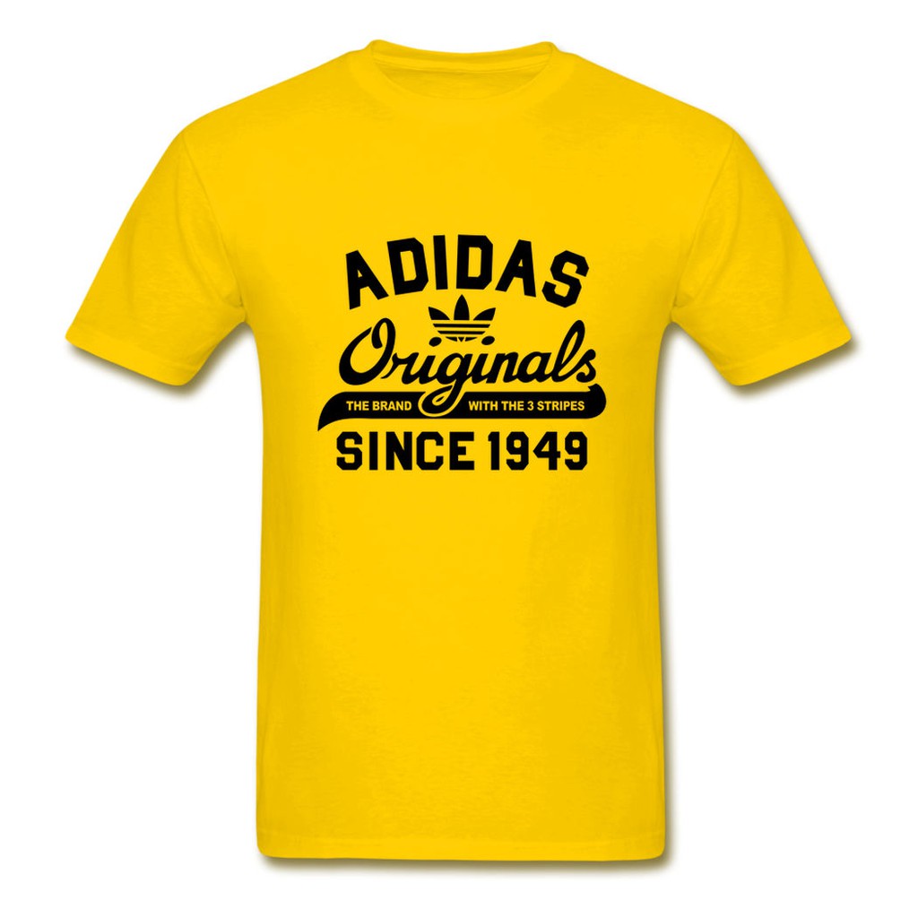 Custom Design Men's adidas originals since 1949 Logo T-Shirts | Shopee  Malaysia