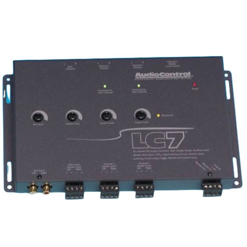 AudioControl LC7 6channel line output converter with auxiliary input