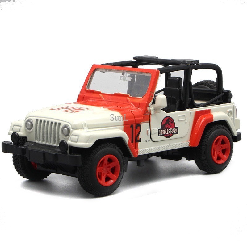 jurassic park jeep diecast