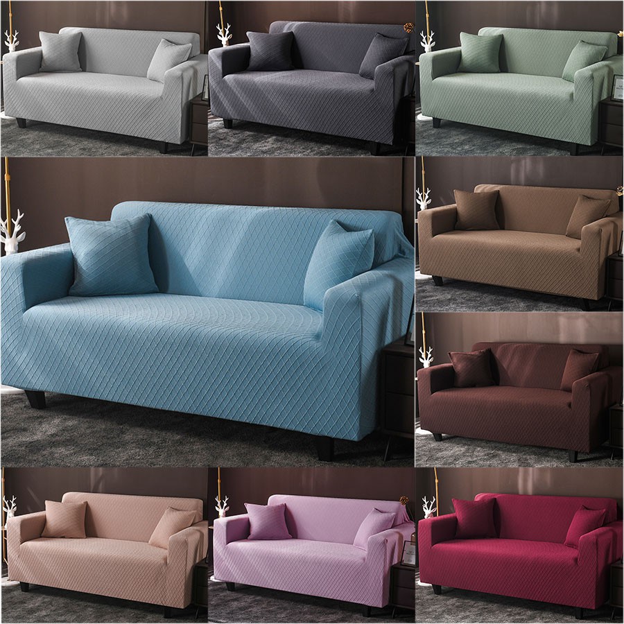 1 2 3 4 Seater Sofa Cover Sarung Sofa 3D Jacquard Elastic 1 2 3 4 Seater Sofa Cover Sarung Sofa 3D Jacquard Elastic