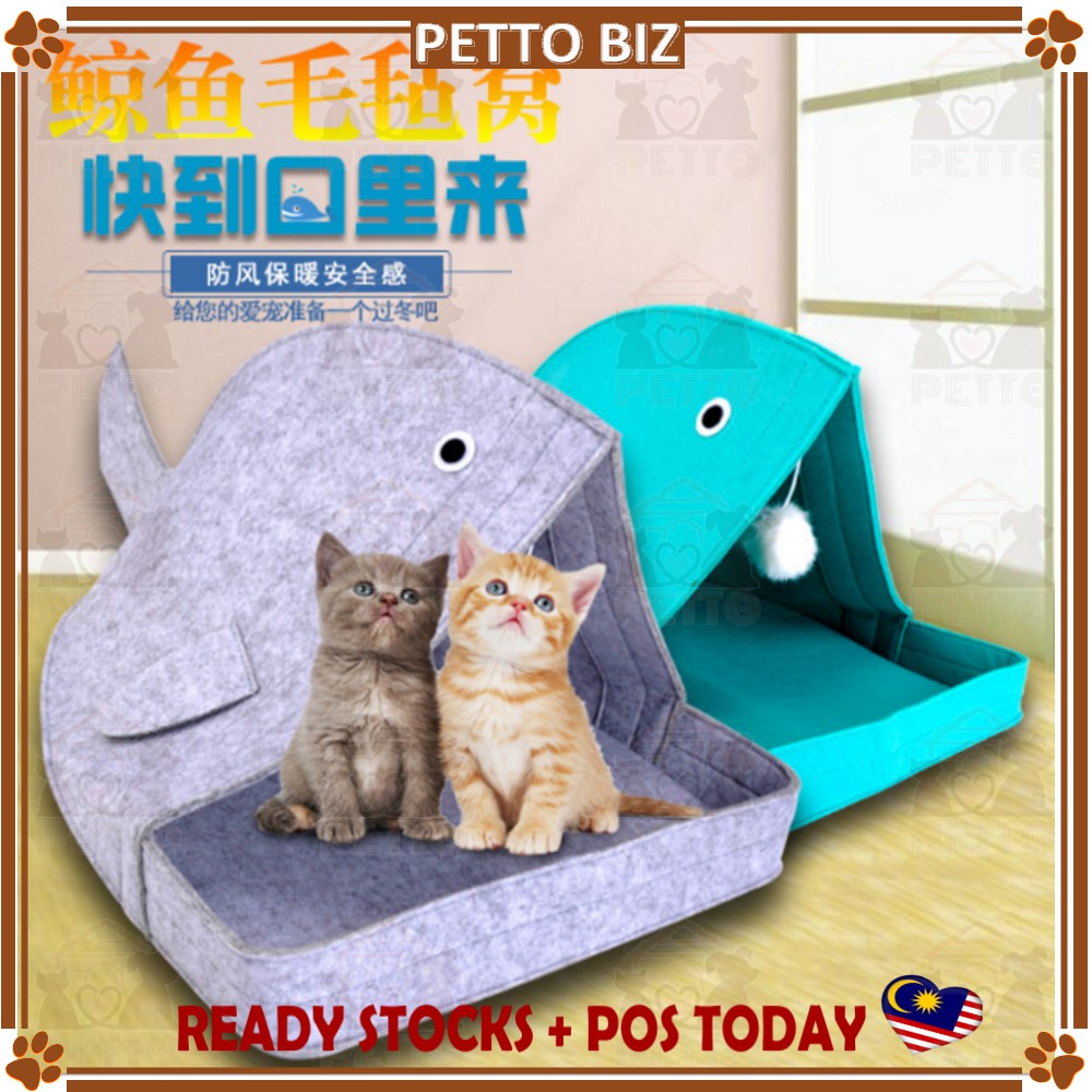 whale cat bed