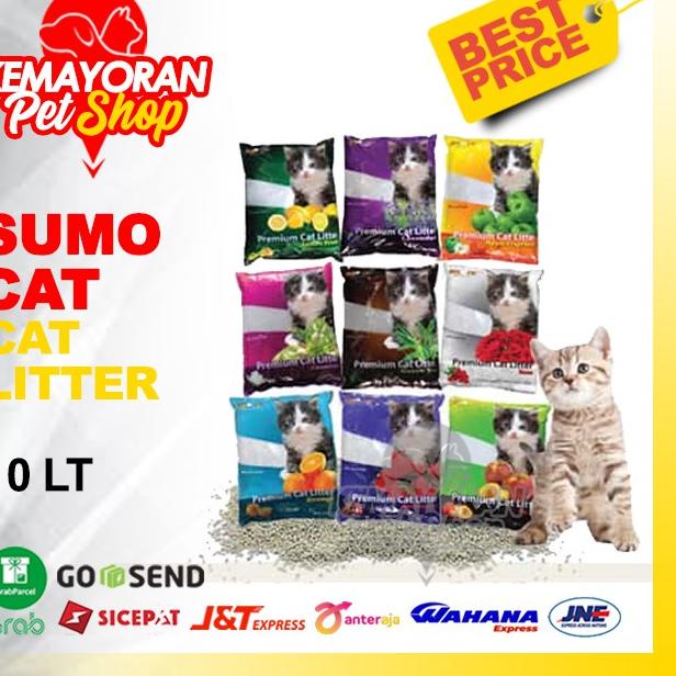 Sumo CAT LITTER 10Lt SUMO CAT Sand (GRAB-GOJEK) | Shopee Malaysia