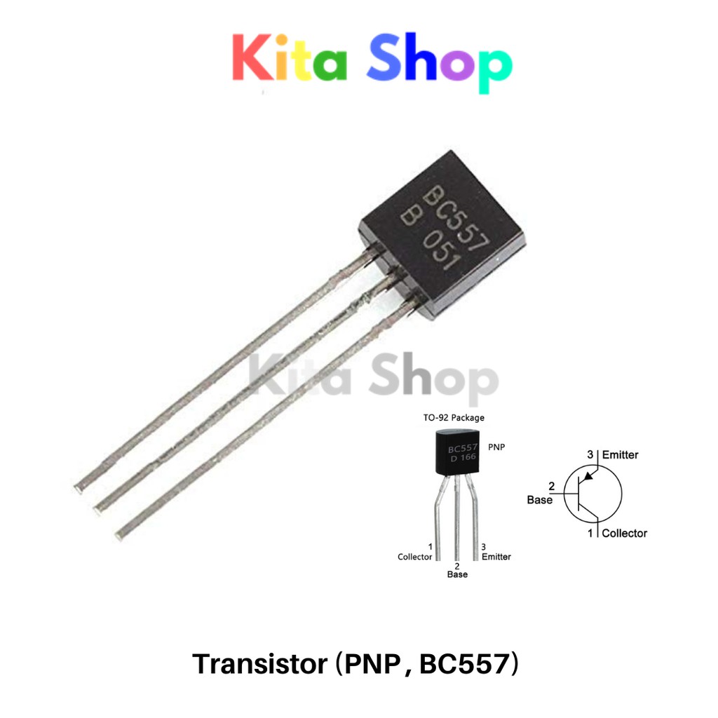 Transistor (PNP , BC557) Shopee Malaysia