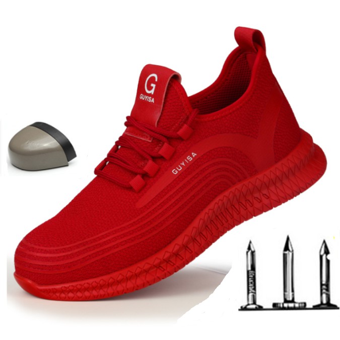 designer steel toe cap trainers