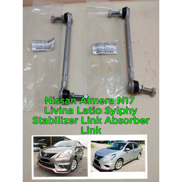 Nissan Almera N17 Livina Latio Sylphy Stabilizer Link Absorber Link
