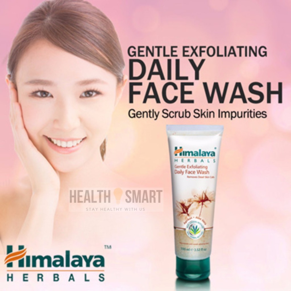 harga himalaya gentle exfoliating daily face wash
