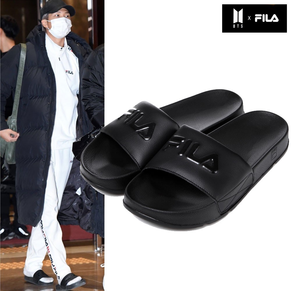 fila sliders black