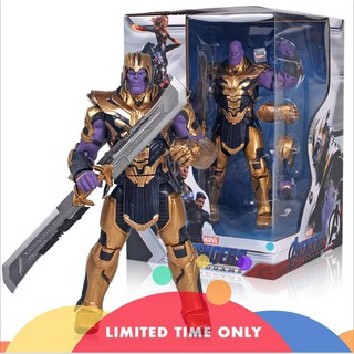 Chida China Mobile 8 Inch Movable Thanos Helmets Armor Unlimited Gloves Genuine Marvel Avengers 4 Doll Toys Shopee Malaysia - thanos armor roblox