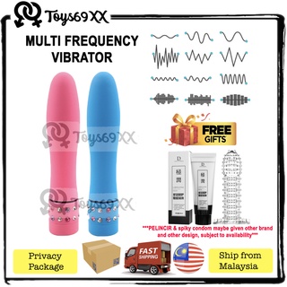 Female Multi Speed Dildo Vibrator Rotating Stimulator Vaginal Masturbator [MORE SYOK TO USE WITH SPIKY CONDOM]