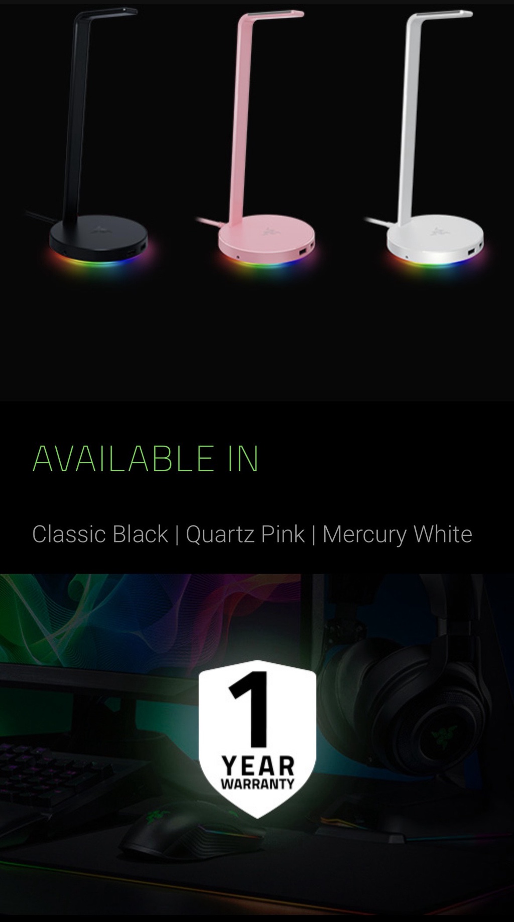 Razer quartz stand hot sale