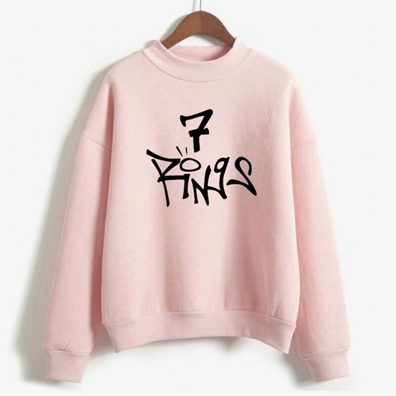 Ariana Grande Sweater Sweatshirt Hoodie 7 Rings Break Up With Your Gf New