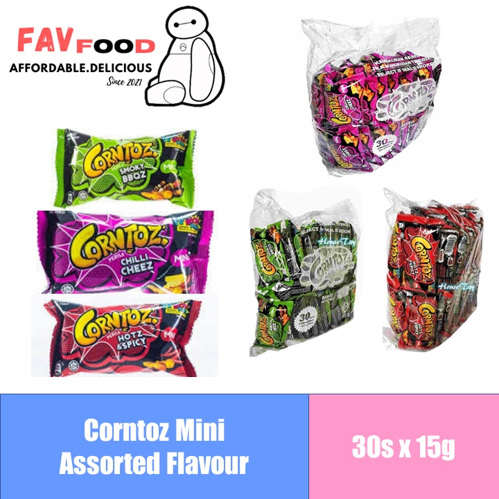 [HALAL] Corntoz Mini (30s x 15g) Assorted Flavour [Ready Stock]