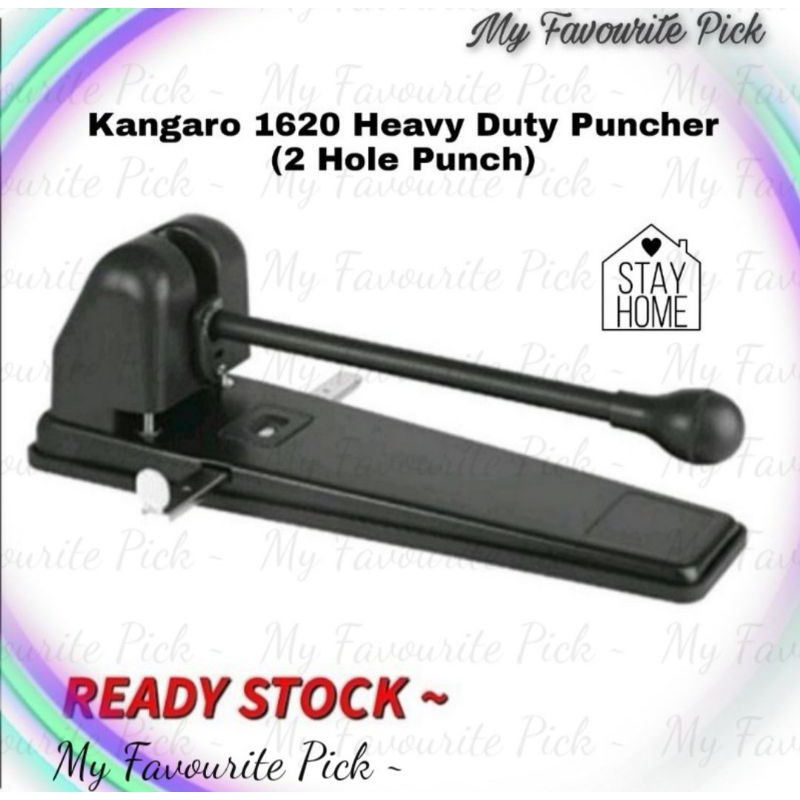 Kangaro 1620 Heavy Duty Puncher 2 Hole Punch Shopee Malaysia