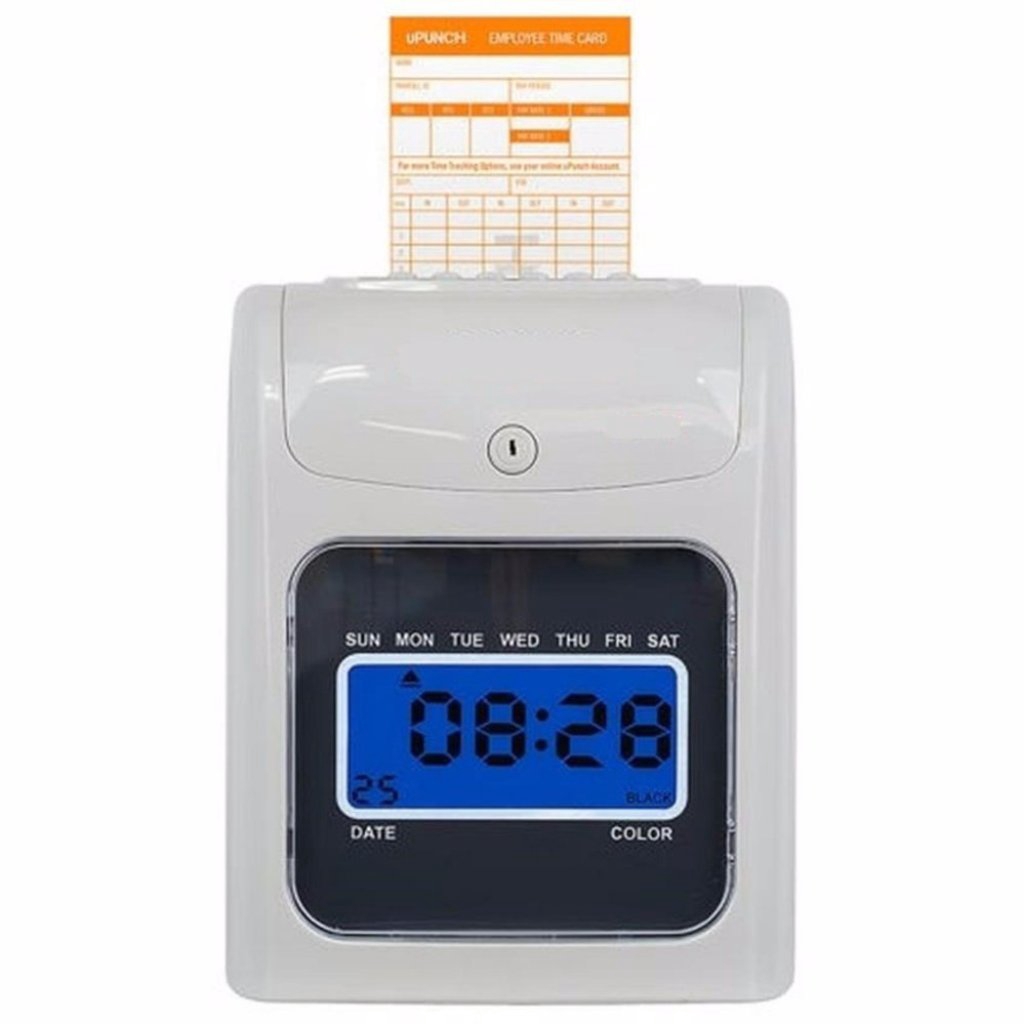 360 TIME RECORDER PUNCH CARD MACHINE ( 8 YEARS WARRANTY )60 TIME RECORDER PUNCH CARD MACHINE ( 8