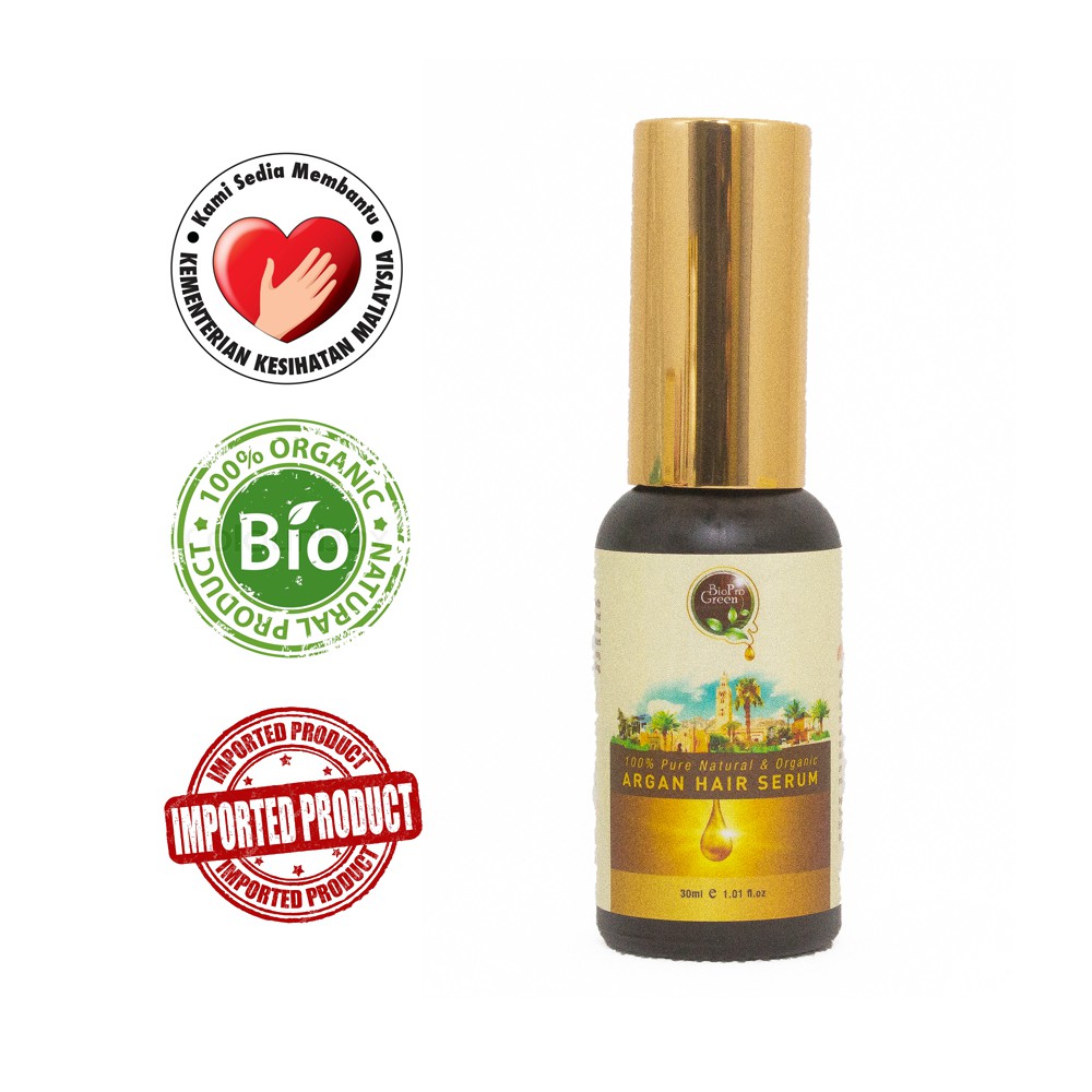 Halal Morocco Hair Oil Hair Serum Pure 100 Kkm Certified