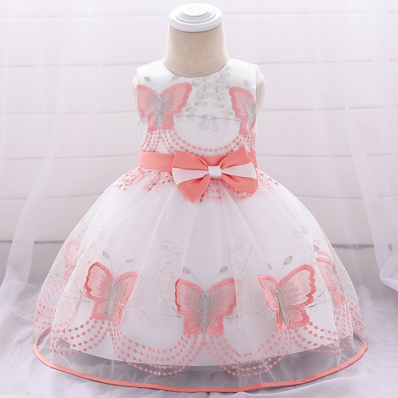 baby girl 1st birthday princess dress